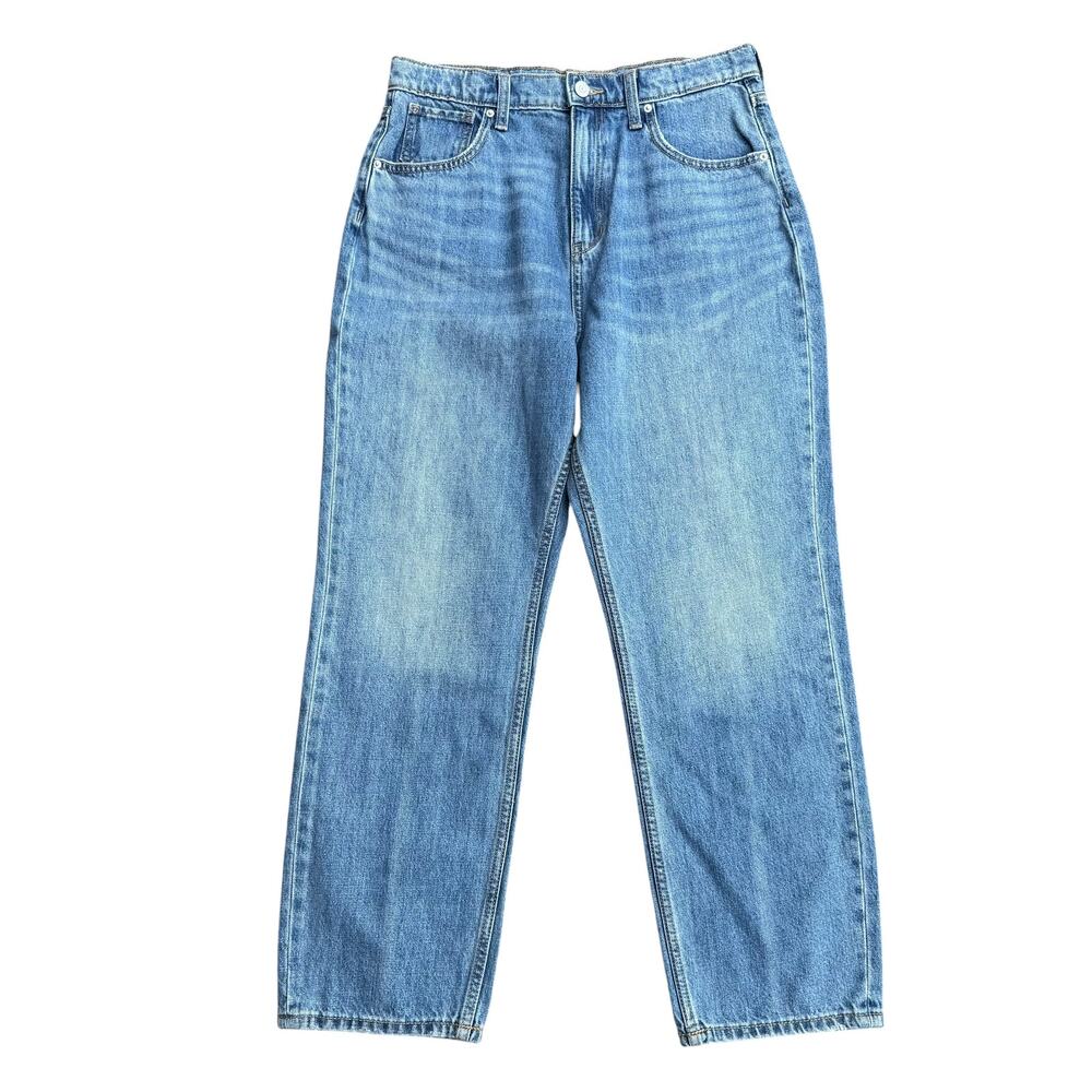 Old Navy Kids High Rise Slouchy Straight Medium Wash Jeans NWOT Size 18